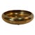 Mid 20th Century Vintage Brass Asian Landscape Bowl Engraved Chinoiserie Decor 9.25” For Sale - Image 5 of 11