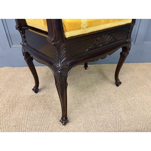 Antique Mahogany Piano Stool, 1895 For Sale - Image 6 of 16