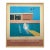 David Hockney Vintage 1988 Lithograph Print Framed Museum Exhibition Poster " a Bigger Splash " 1967 For Sale