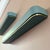 Wood Postmodern Baby Blue Laminate Floating Sconce Shelves With Gold Accents - A Pair For Sale - Image 7 of 9