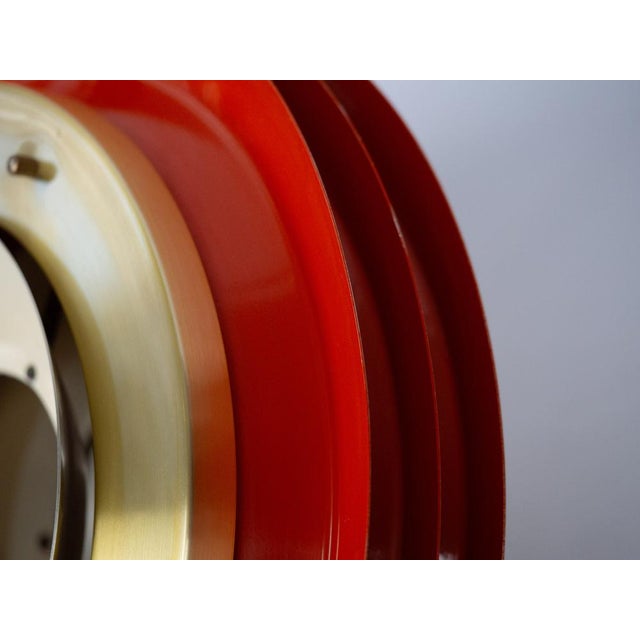 Vintage Swedish Pendant Lamp by Carl Thore for Granhaga Metallindustri, 1960s For Sale - Image 10 of 11