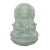 Light Green Sitting Jade Kwan Yin - Bodhisattva - Goddess of Mercy Jade Pendant For Sale