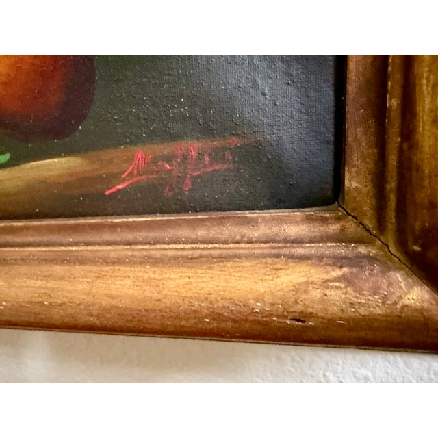 Realism Early 18th Century Still Life With Fruit and Flowers For Sale - Image 3 of 7