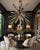 A dramatic and sculptural California Sunburst chandelier by Remains Lighting, inspired by the iconic sun motifs of Tony...