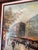 Vintage Mid Century French Paris Modernist Impressionist Canvas Framed Oil Painting Signed 1960s For Sale - Image 9 of 12