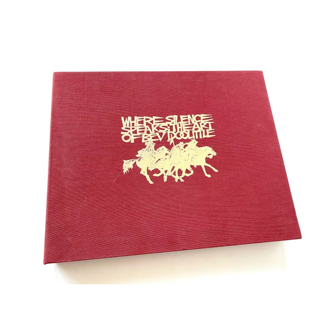 Vintage Bev Doolittle “Where Silence Speaks” Presentation Portfolio Clamshell Box For Sale - Image 13 of 13