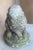 Sculpture Materials Vintage Bunny Garden Statue With Moss For Sale - Image 7 of 12