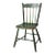 Antique Primitive Painted Plank Seat Chair For Sale
