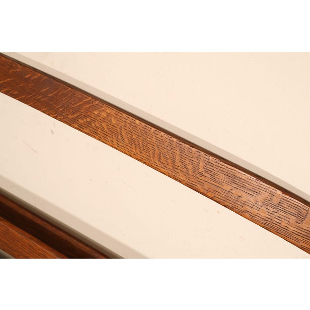 Antique Gustav Stickley Mission Oak Plate Rack #903 For Sale - Image 13 of 18