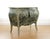 Top renovated mid century dresser covered with wallpaper Ramayama from GP & J Baker and painted legs and marble top in...