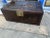Metal Large 60 Inches 1900s Antique Asian Camphorwood Trunk Coffee Table For Sale - Image 7 of 7