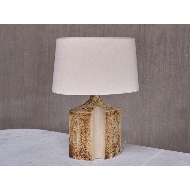Large Ceramic Table Lamp by Haico Nietzsche for Søholm Stoneware, Denmark, 1960s For Sale - Image 14 of 14