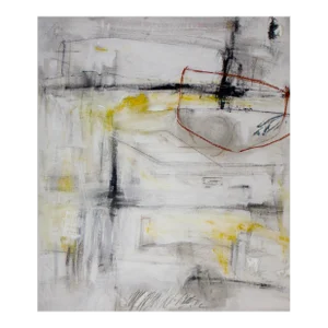 "Attempting to Grasp What the Glass Cannot Contain" Original Abstract Painting by Brian Jerome