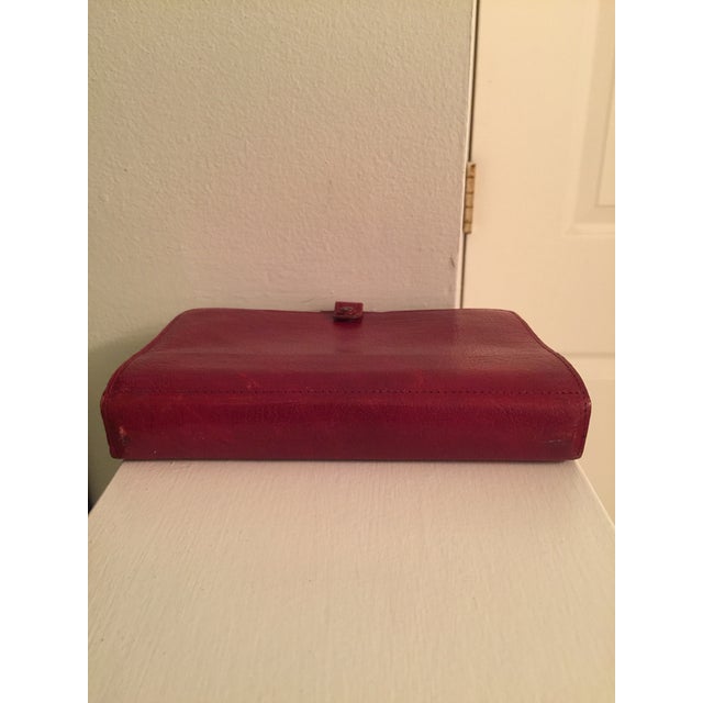 Vintage Filofax Bloomingdales Burgundy Chairish
