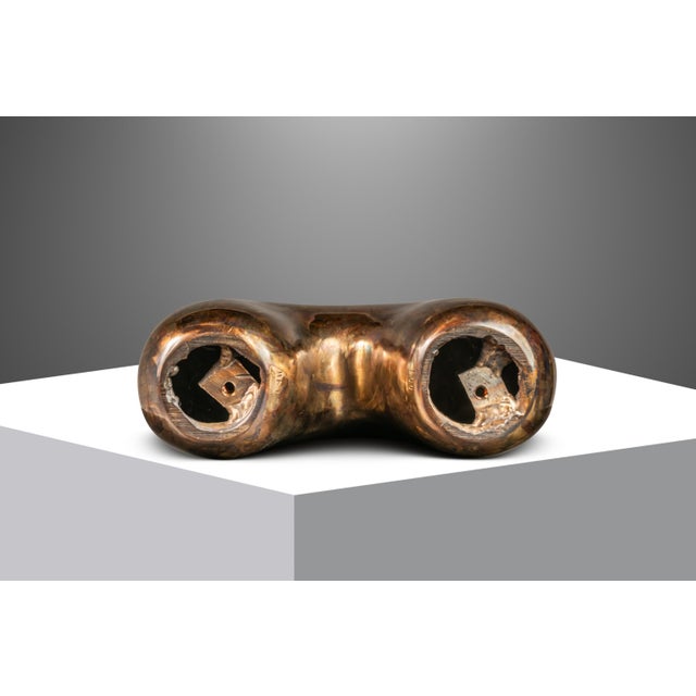 Abstract Modern Foundry-Poured Figurative Sculpture in Bronze by Mark Leblanc for Leblanc Studios, Usa, C. 2022 For Sale - Image 4 of 12