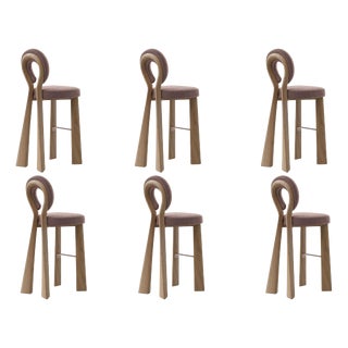 Mary Bar Chairs by Ottiu, Set of 6 For Sale
