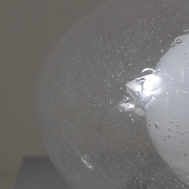 Table Lamp with Pulegoso Glass, 1960s For Sale - Image 3 of 10
