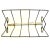 Metal Vintage Mid-Century Modern Metal Wire Magazine Rack For Sale - Image 7 of 8