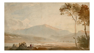 John Varley OWS, Snowdon, Wales, Early 19th Century, Watercolour