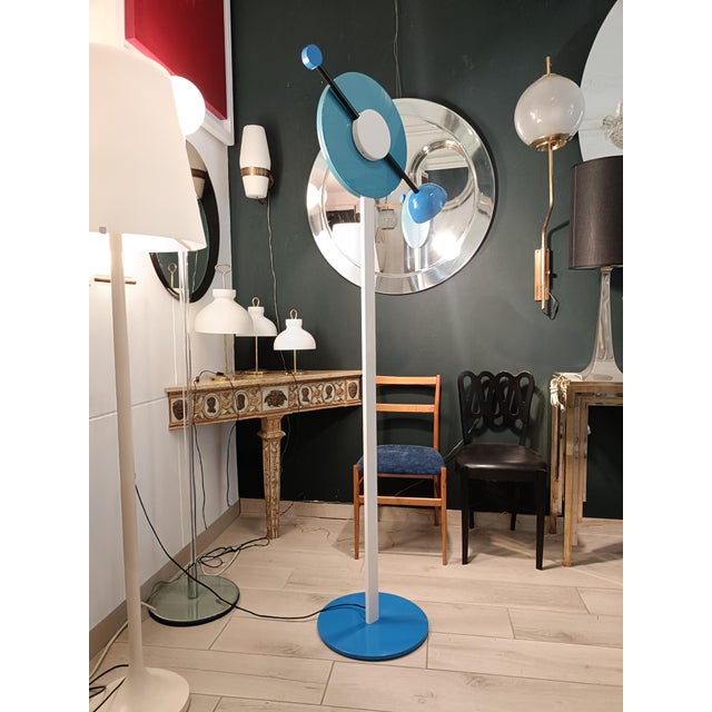 Metal Charleston Floor Lamp from Martine Bedin, Italy, 1984 For Sale - Image 7 of 9
