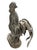 Rustic European Vintage Cast Iron Country Rooster Garden Statue For Sale - Image 3 of 12