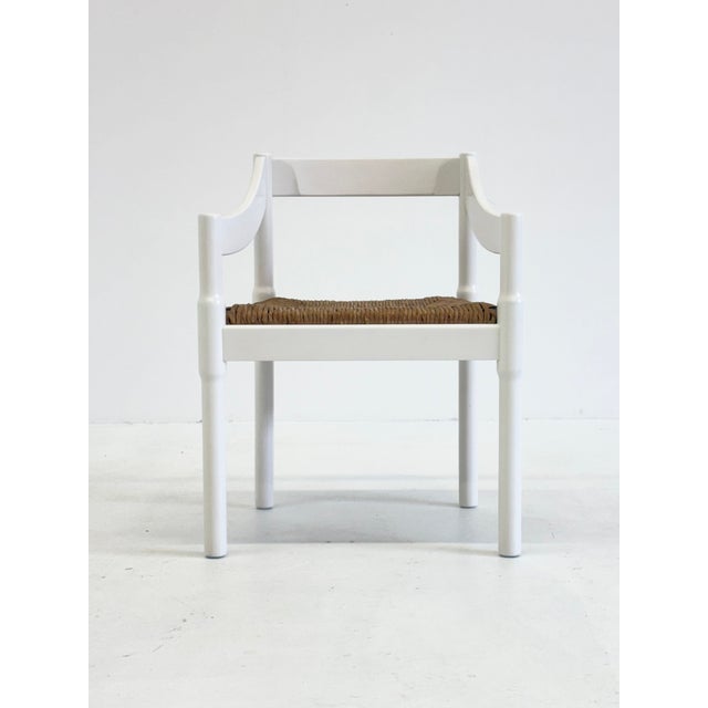 Vintage Carimate Chairs by Vico Magistretti, 1970s, Set of 2 For Sale - Image 6 of 18