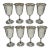 Set of 8 Revere Silversmiths Sterling Silver Goblets 6.25" Pattern #228 For Sale