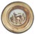 1970s Vintage Round Stoneware Dish with Relief of Deer by Knud Kyhn for Royal Copenhagen, 1970s For Sale - Image 5 of 5