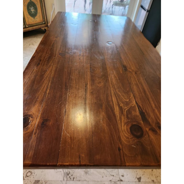 1990s Ralph Lauren Vintage Distressed Table For Sale - Image 15 of 16