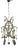 Italian Crystal and Murano Glass Chandelier, 1950s For Sale