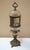 1915 Antique Bronze Art Nouveau German Crystal Prism Table Lamp For Sale - Image 13 of 13