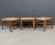 Wood Mid-Century Walnut and Travertine Stools by Jens Risom- Set of 3 For Sale - Image 7 of 11