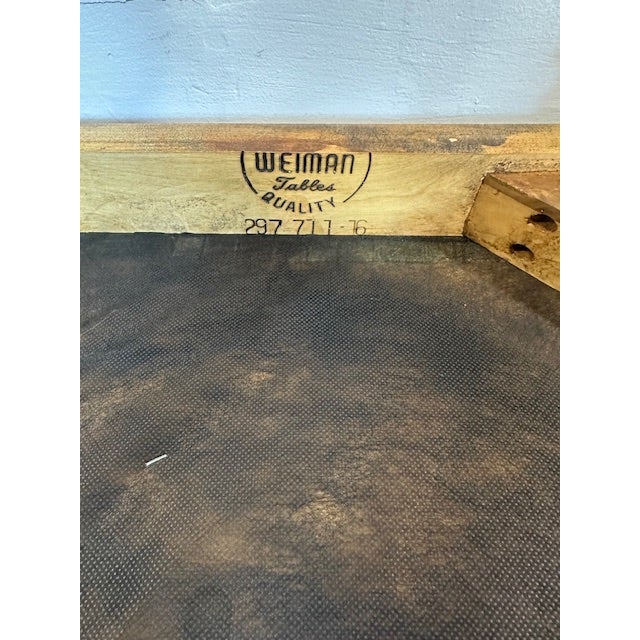 1960s Vintage Weiman Furniture Six Matching Chairs For Sale - Image 10 of 11