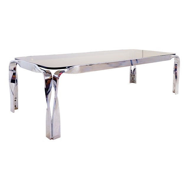 Rectangular Coffee Table attributed to Roger Sprunger for Dunbar, 1960s For Sale