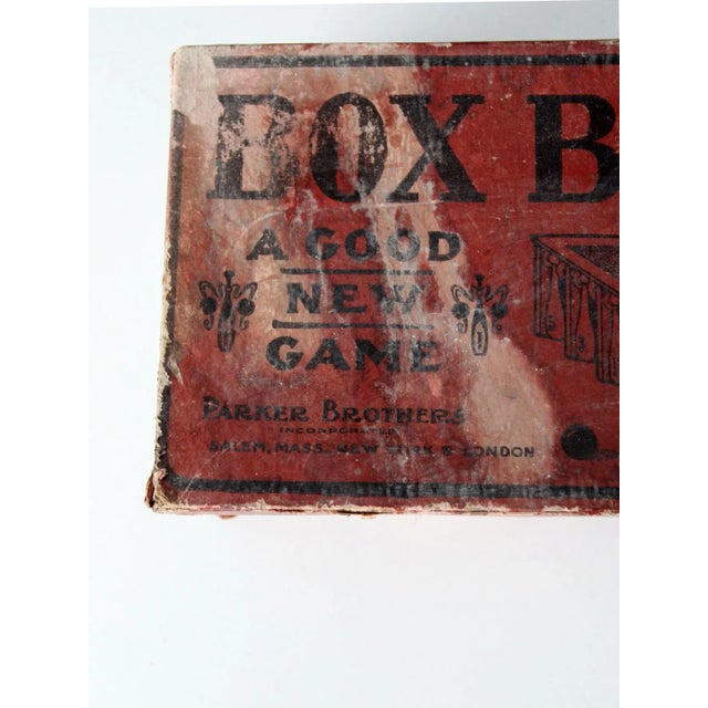 Antique Parker Brothers Box Ball Game For Sale - Image 6 of 11