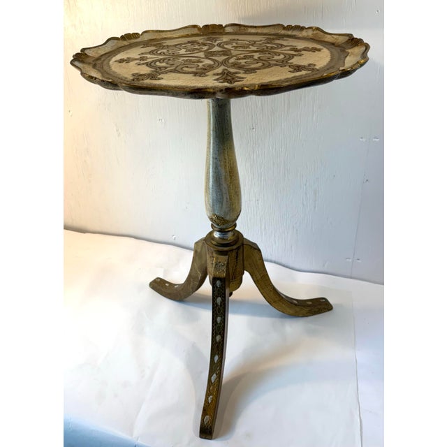 Vintage Italian Florentine Wine Table For Sale In Dallas - Image 6 of 9