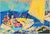 Leroy Neiman Late 20th Century Normandy Sailing, LeRoy Neiman For Sale - Image 4 of 7