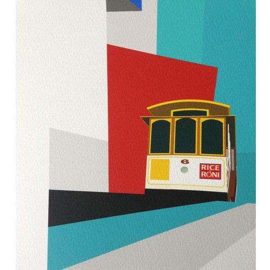 Michael Murphy "Pacific Heights Rice-A-Roni" Print For Sale - Image 4 of 4
