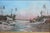 A lovely, luminous Orientalist painting from the late 19th century, signed Fortunio "Hail by the River" Oil on canvas,...