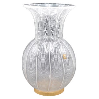 Vase in Murano Glass by Zanetti, 1970s For Sale