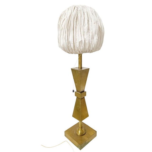 Goldenrod Mid-Century Nuclear Lamp, 1960s For Sale - Image 8 of 8