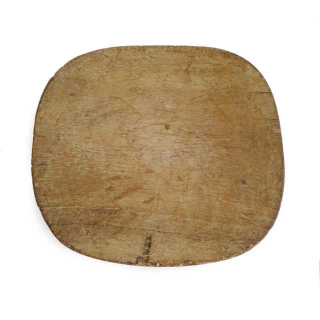 Tribal Vintage Senufo Wide Stool For Sale - Image 3 of 4