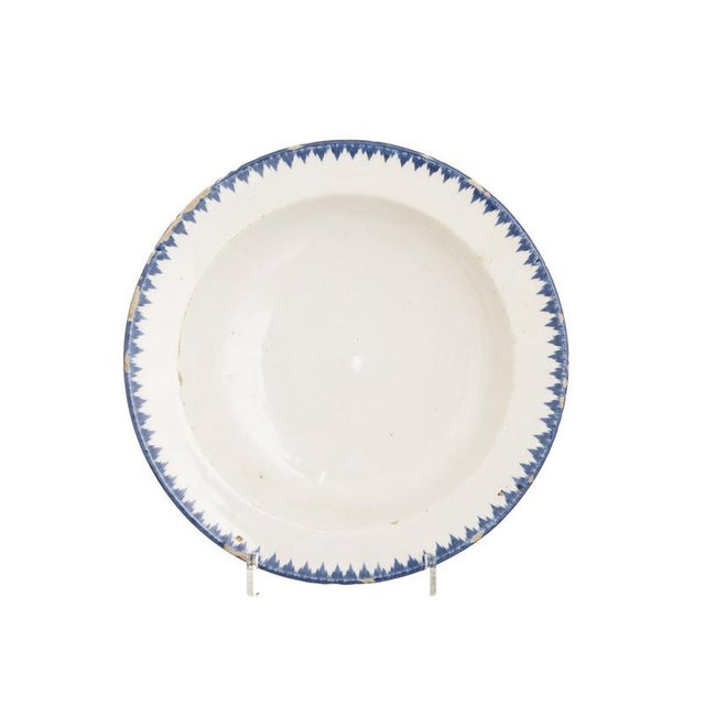 Vintage Portuguese Viana Soup Plate For Sale - Image 6 of 6