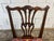 Mid 20th Century Chippendale Style Mahogany Upholstered Dining Chairs- Set of 6 For Sale - Image 4 of 12