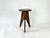 Modernist stool from France c.1940-50 Angular tripod base, circular top. Reminiscent of Jean Prouvé. Very good vintage...