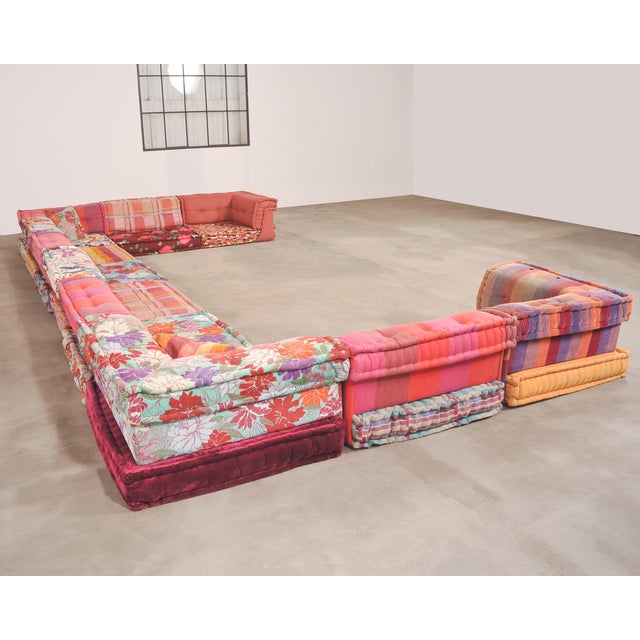 Mah Jong Kenzo Missoni Sectional Sofa by Hans Hopfer for Roche Bobois For Sale - Image 17 of 18
