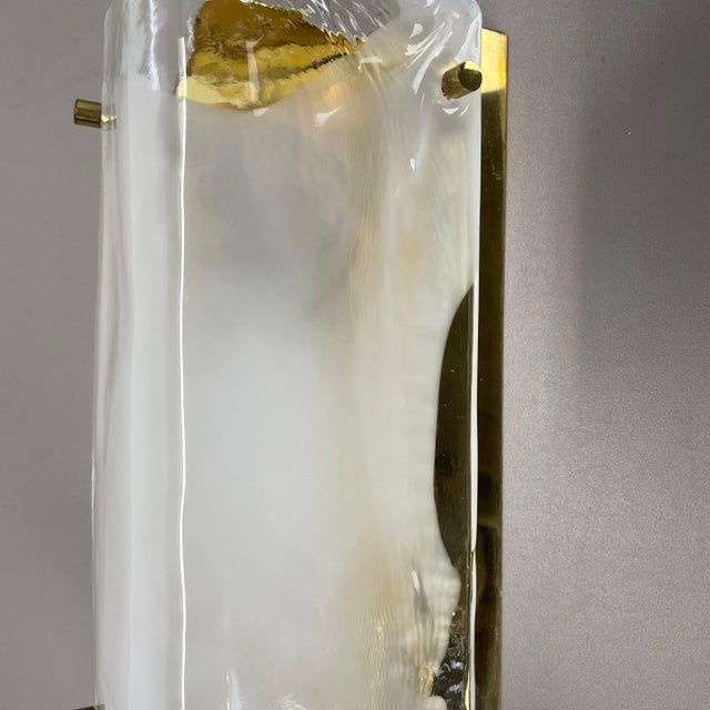 Hollywood Regency Murano Glass Wall Light by Kalmar Lights, 1960s For Sale - Image 8 of 18