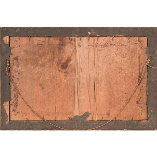 Anonymous, Pre-Raphaelite Landscape, 1890s, Watercolor, Framed For Sale - Image 10 of 11