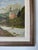 Green 1990’s Vintage Pa Impressionist River Landscape Oil on Artist Board - Wood Framed For Sale - Image 8 of 10
