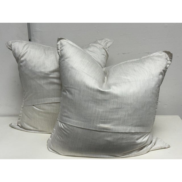 2010s Eastern Accent Niche Accent Pillows, Pair For Sale - Image 5 of 12